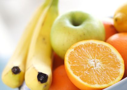 Bild: Bananen, Äpfel, Orangen