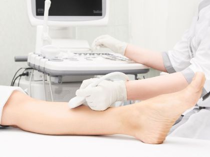 Bild: Ultraschall vom Bein